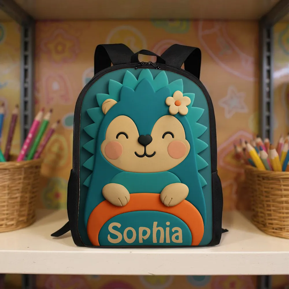 Customized Kids School Backpack with Name & Unique Design – Creative Back-to-School Gift for Son or Grandkid - Image 11