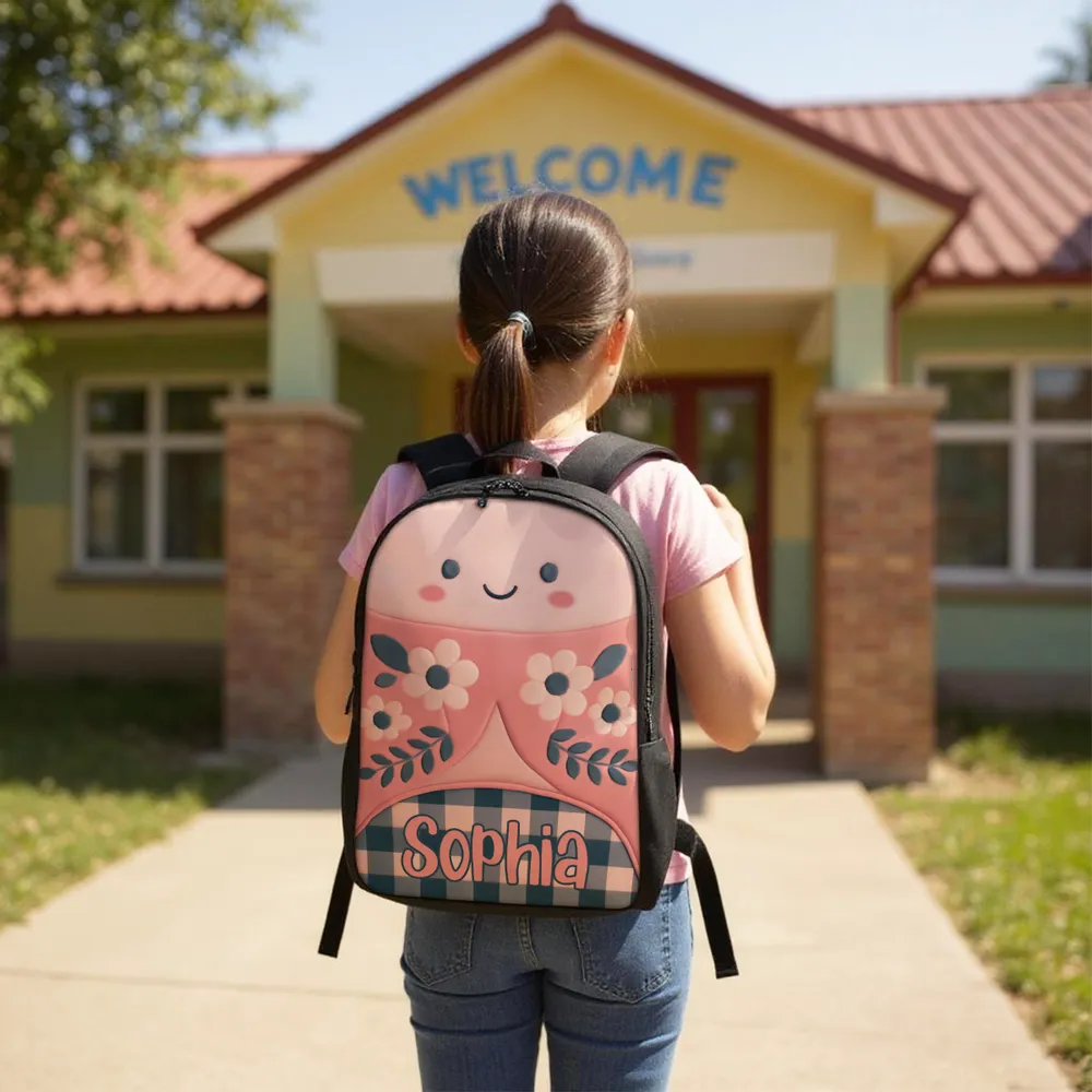 Customized Kids School Backpack with Name & Unique Design – Creative Back-to-School Gift for Son or Grandkid - Image 12