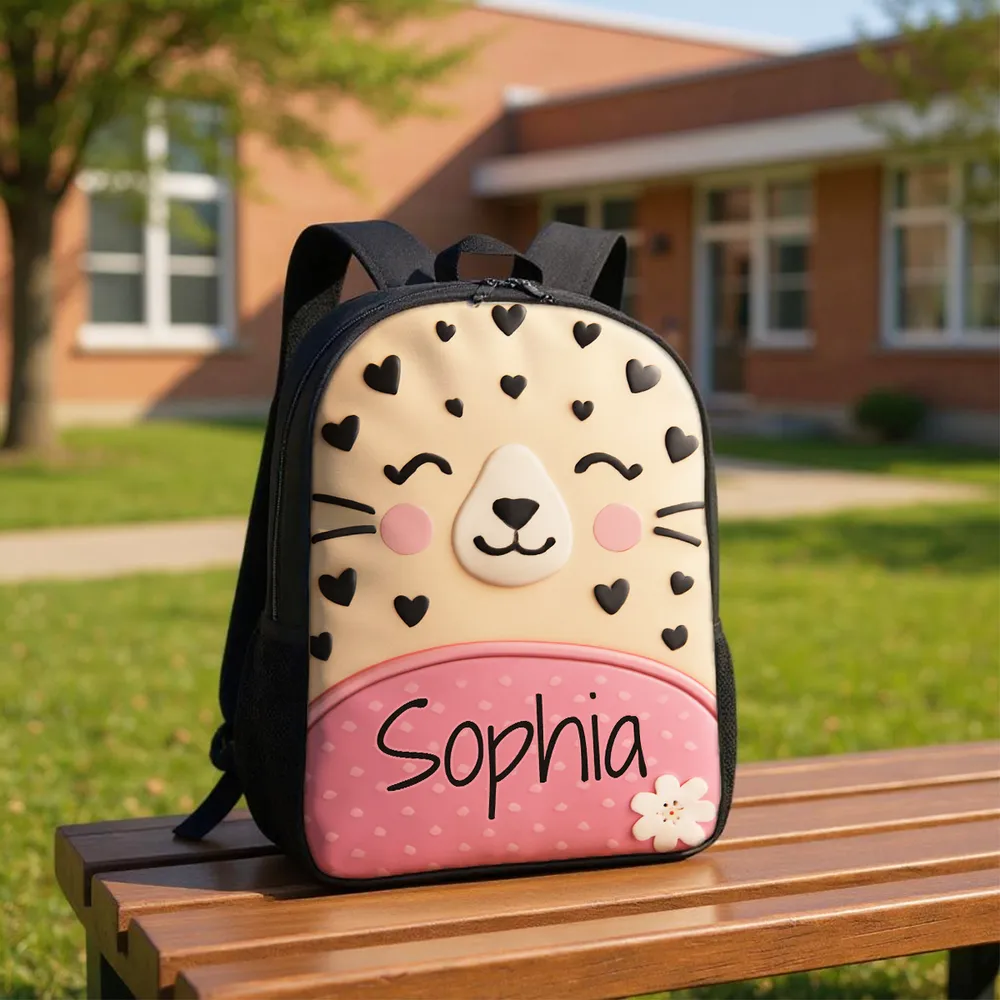 Customized Kids School Backpack with Name & Unique Design – Creative Back-to-School Gift for Son or Grandkid - Image 5