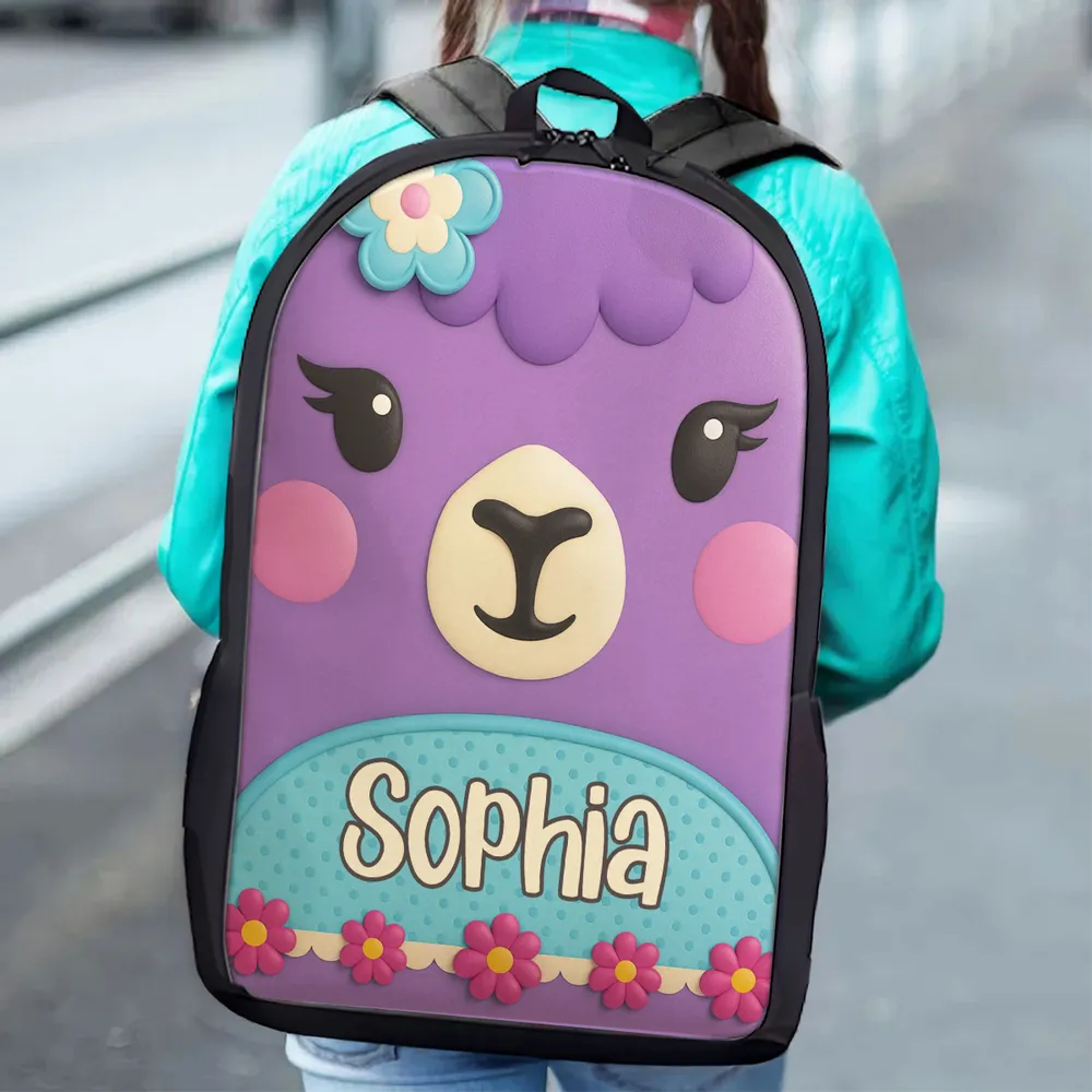 Customized Kids School Backpack with Name & Unique Design – Creative Back-to-School Gift for Son or Grandkid - Image 7