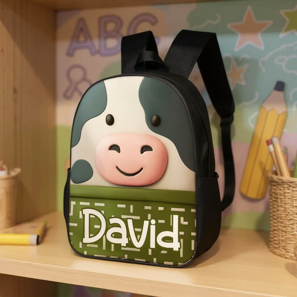 Customized Kids School Backpack with Name & Unique Design – Creative Back-to-School Gift for Son or Grandkid - Image 9