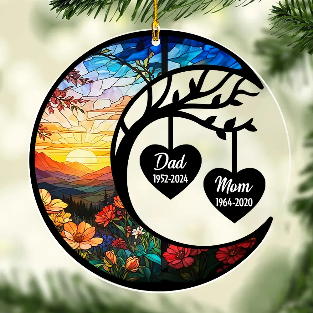 Acrylic Ornament Memorial High Clarity Beautiful and Durable Keepsake Gift - Image 2