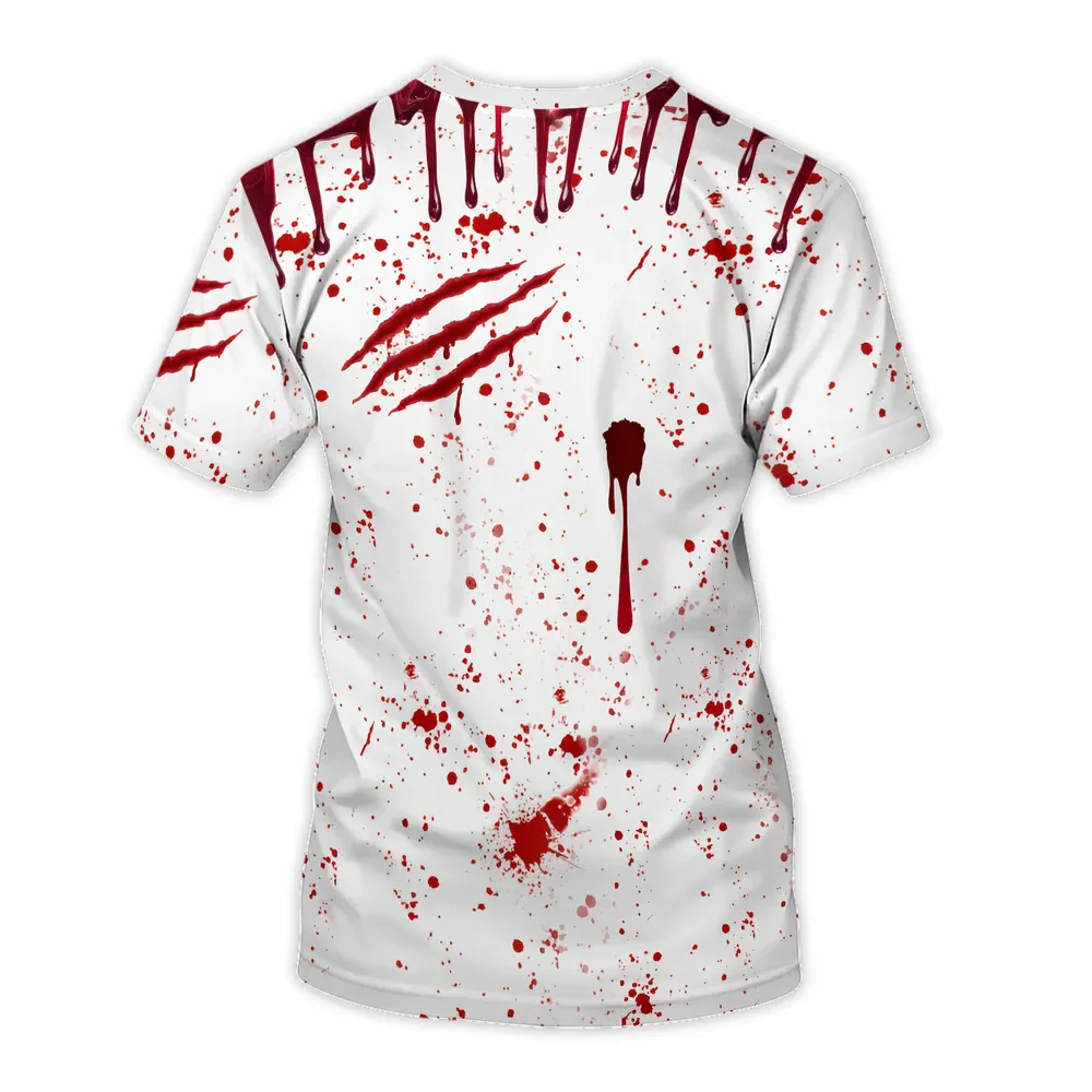 Halloween Cat Classic Tee with Playful Print, Casual Wear, Perfect Gift for Cat Lovers - Image 5