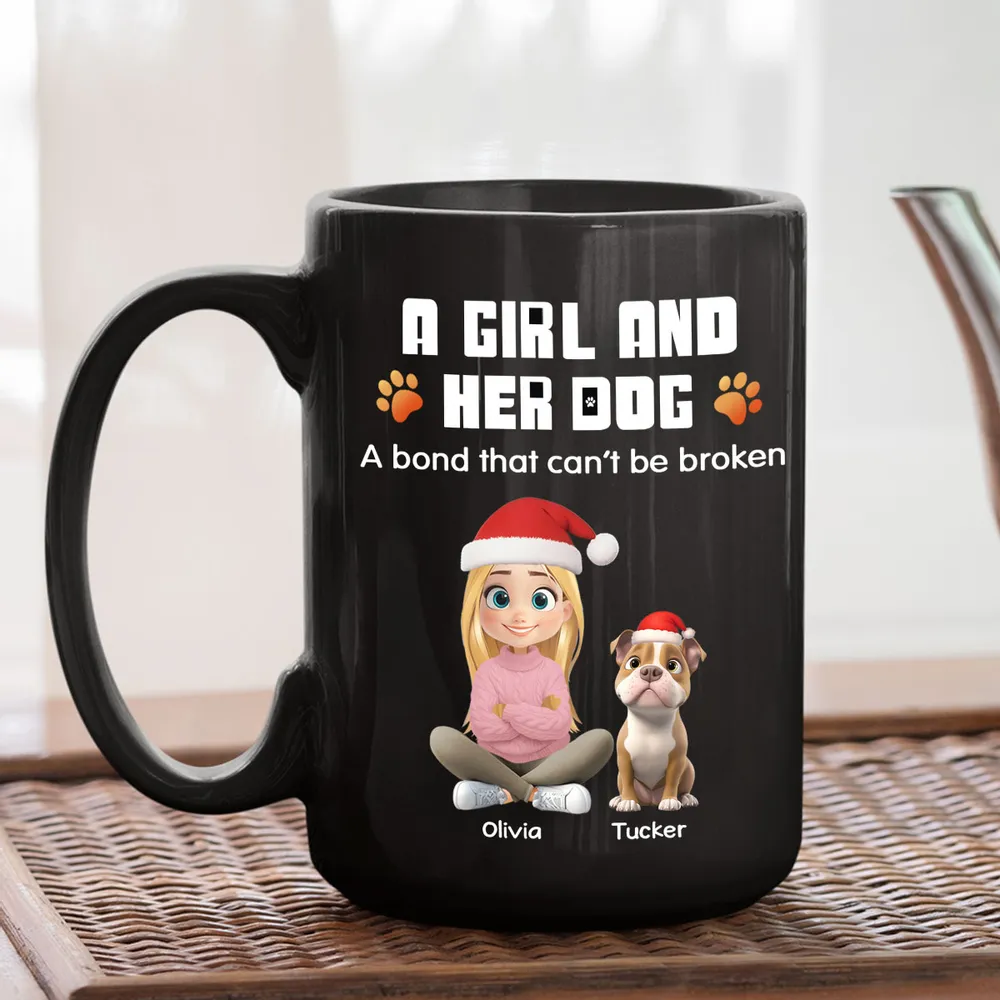 A Man and His Dog Full Color Mug β Heartwarming Companion Design, Perfect Gift for Dog Owners - Image 4