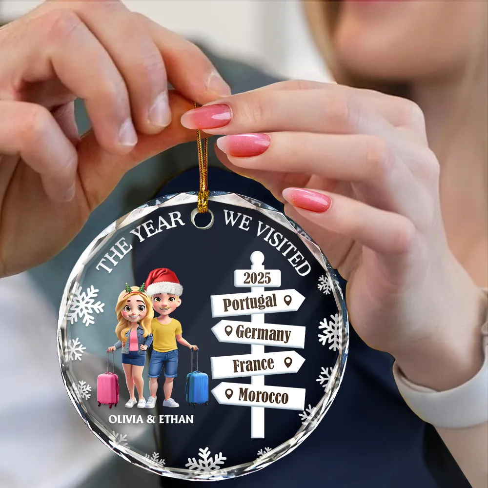 Crystal Ornament Travel Memory Keepsake – A Personalized Gift to Celebrate Your Journeys - Image 4