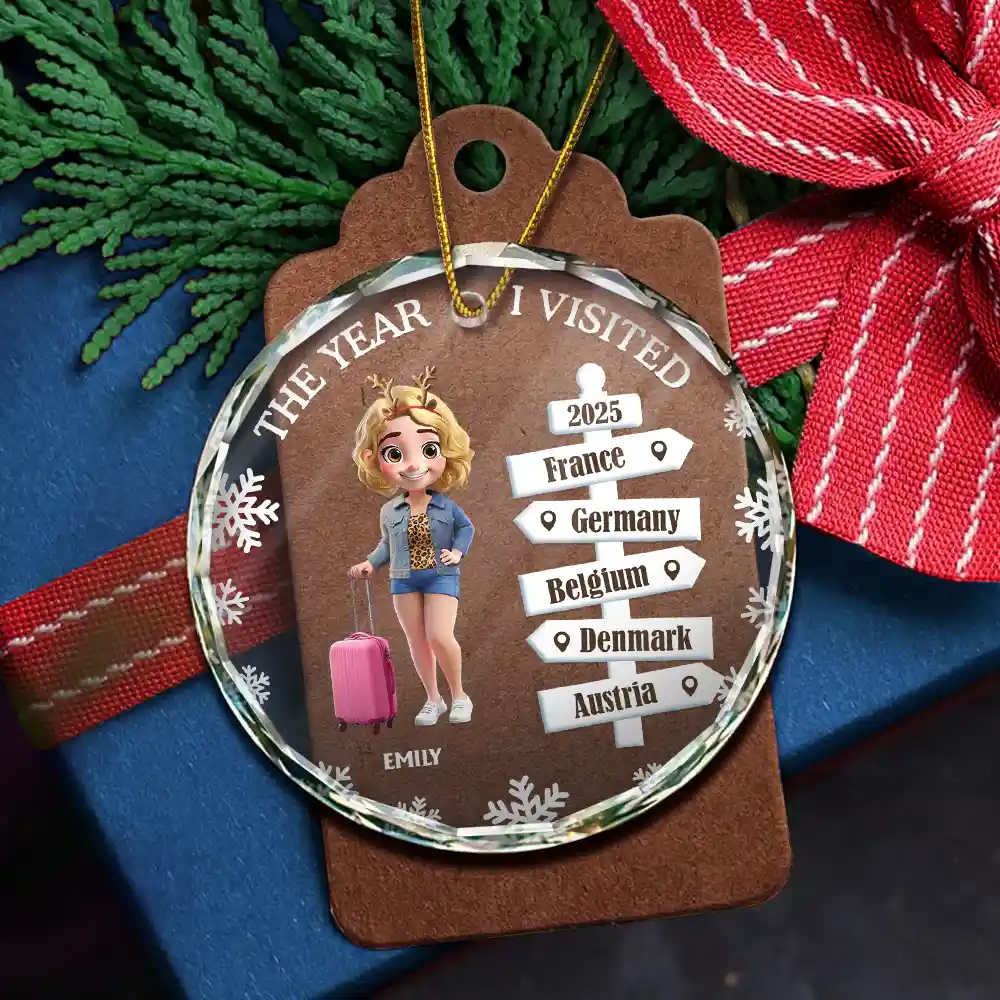Crystal Ornament Travel Memory Keepsake – A Personalized Gift to Celebrate Your Journeys - Image 5