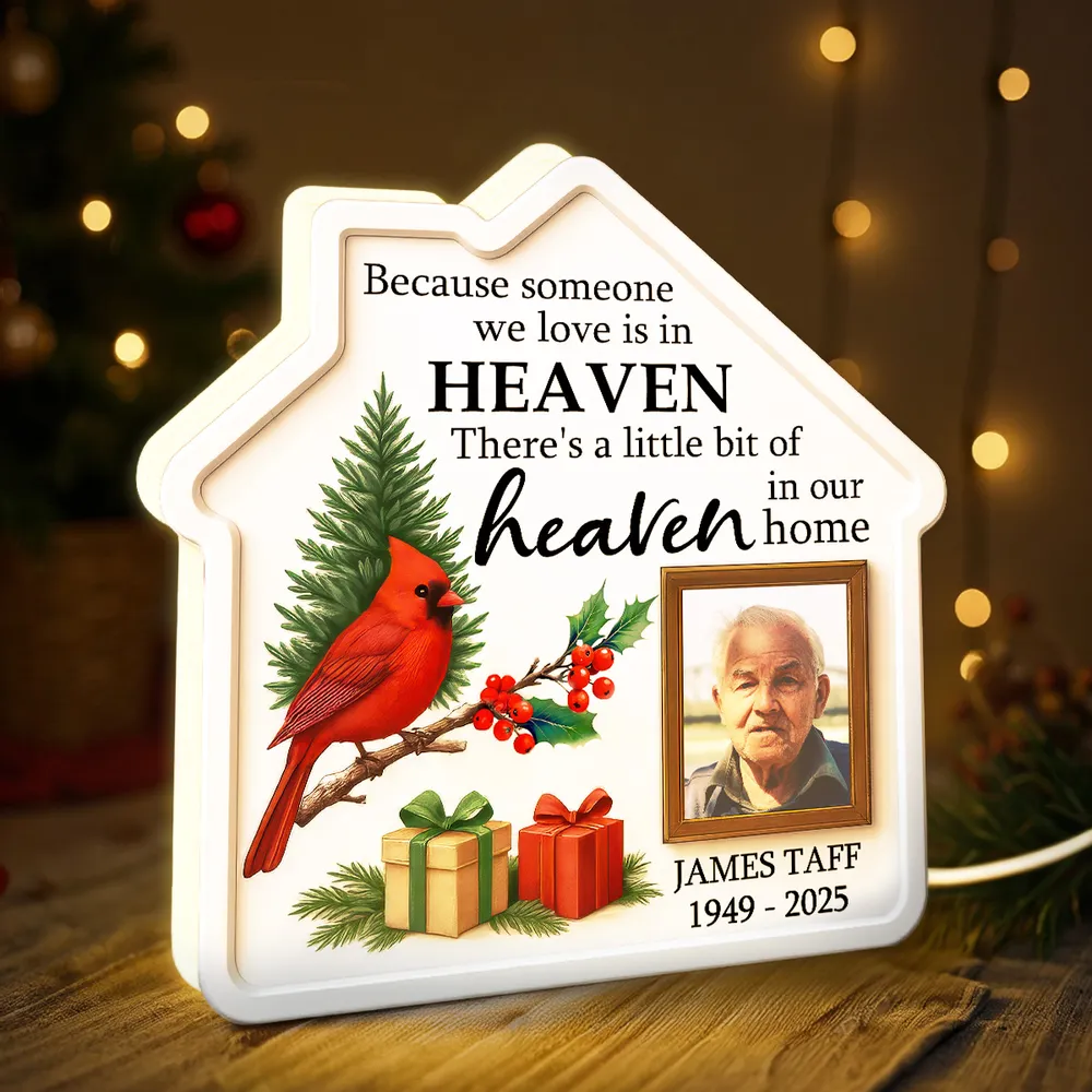 Memorial Acrylic Light Box for Loved One — A Heartfelt Tribute That Brings Heaven Closer Home - Image 6
