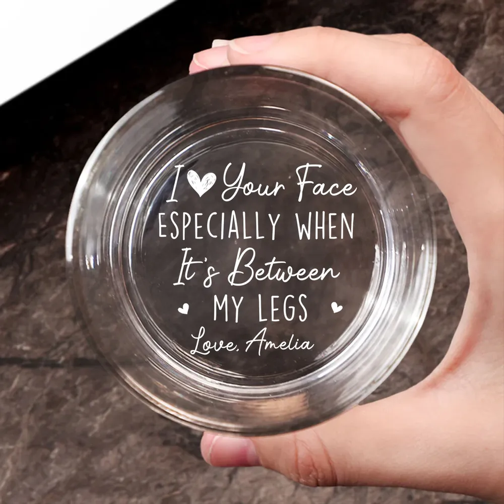 Personalized Adult Humor Whiskey Glass – Romantic, Engraved Custom Gift for Anniversary/Valentine's - Image 3