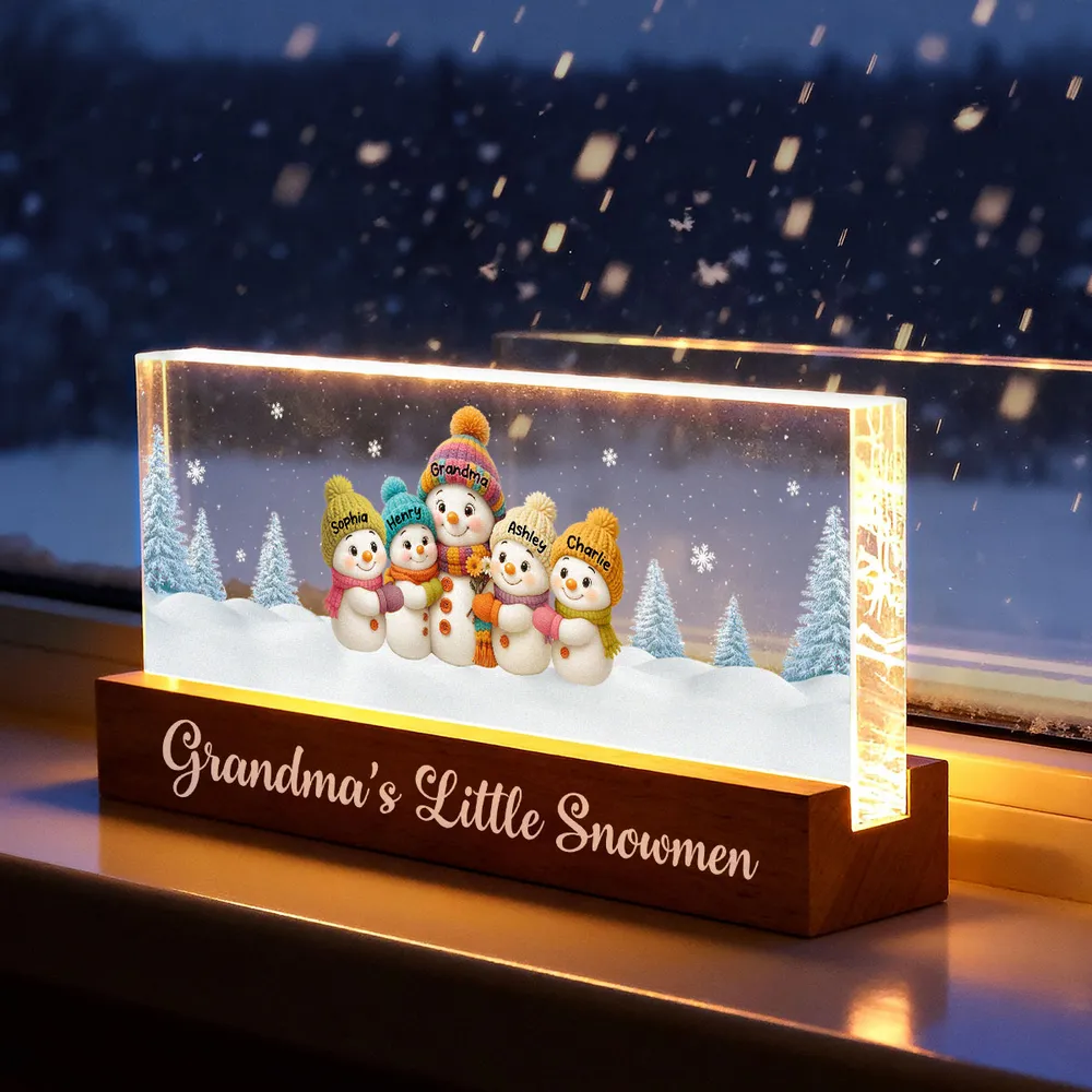 Grandma’s Snow Angels LED Light Plaque – Perfect Christmas Gift to Brighten Grandma’s Home - Image 7