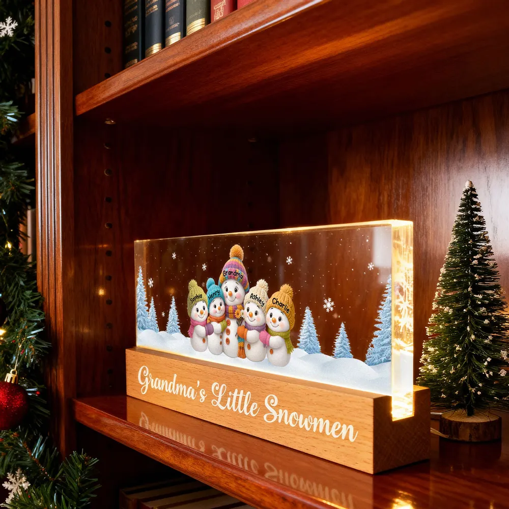 Grandma’s Snow Angels LED Light Plaque – Perfect Christmas Gift to Brighten Grandma’s Home - Image 8