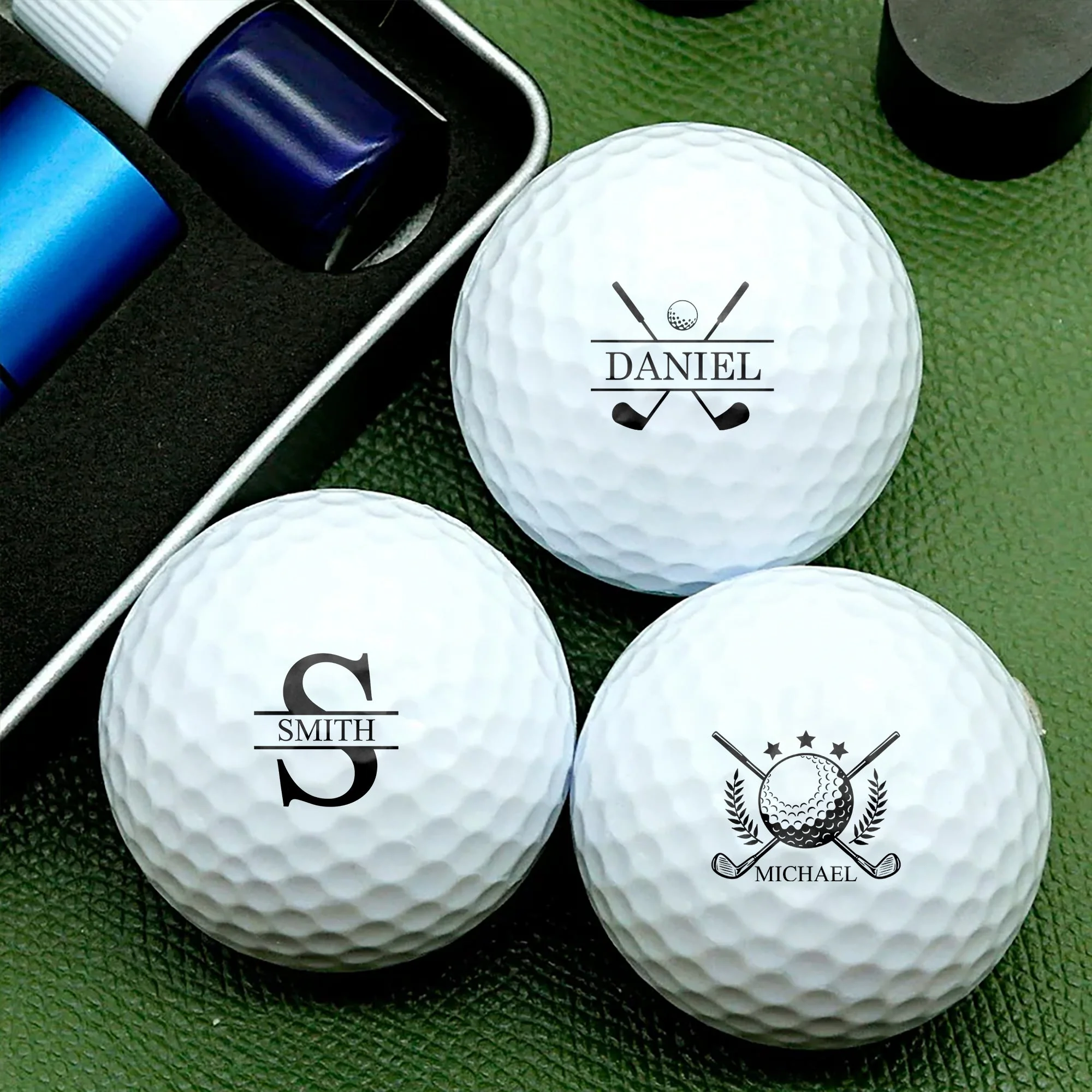 Personalized Plastic Golf Ball Stamp for Golfers – Custom Logo Marker, Unique Gift for Avid Players - Image 4