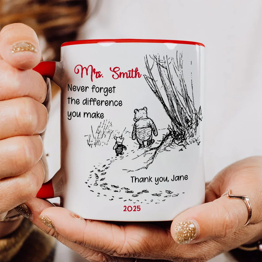 Custom Acrylic Plaque Keepsake, Heartfelt Never Forget the Difference You Make Message, Meaningful Appreciation Gift - Image 6