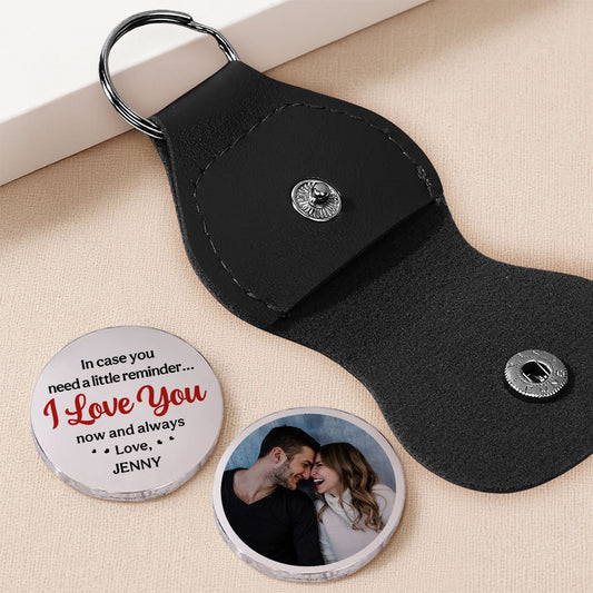 Personalized Pocket Hug with Photo and I Love You Reminder - Easy Everyday Keepsake, Unique Romantic Gift - Image 2
