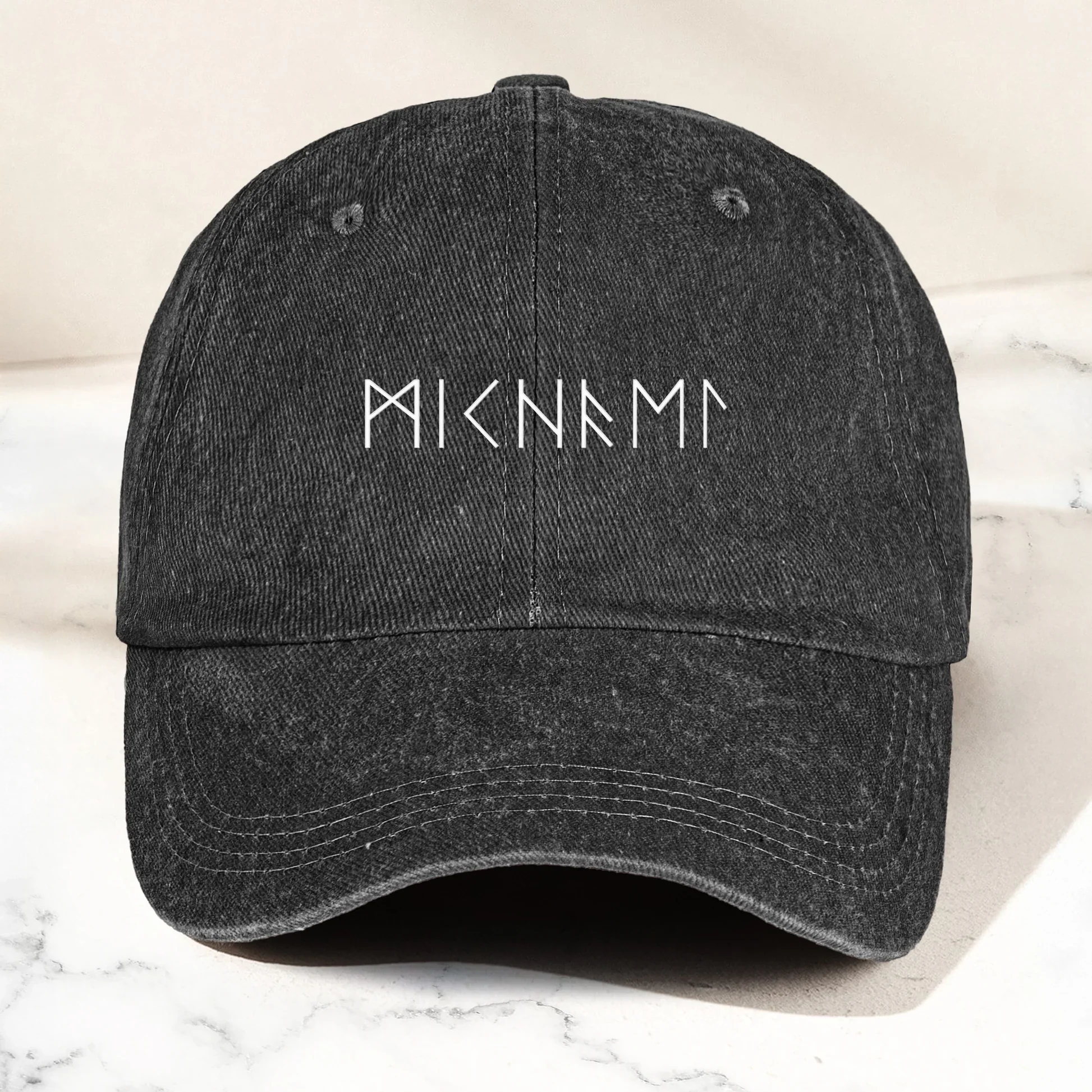 Personalized Runes Name Classic Tee, Minimal Viking-Inspired Rune Text Shirt, Unique Gift for Him or Her - Image 6