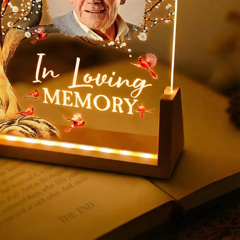 Personalized LED Light Frame With Photo And 'I'm Always With You' Soft Glow Night Gift For Loved One - Image 5