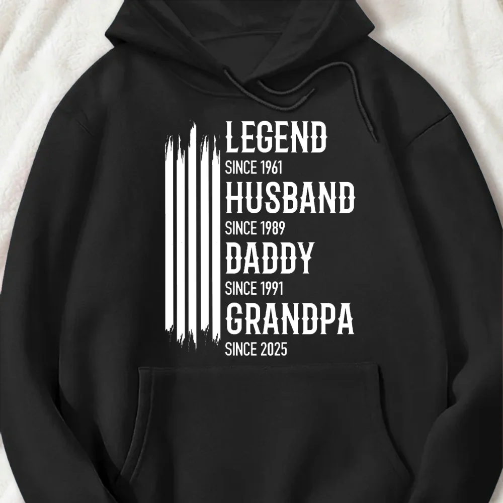 Legend Husband Daddy Grandpa Classic Tee Personalized Family Pride Shirt Unique Gift for Him - Image 2