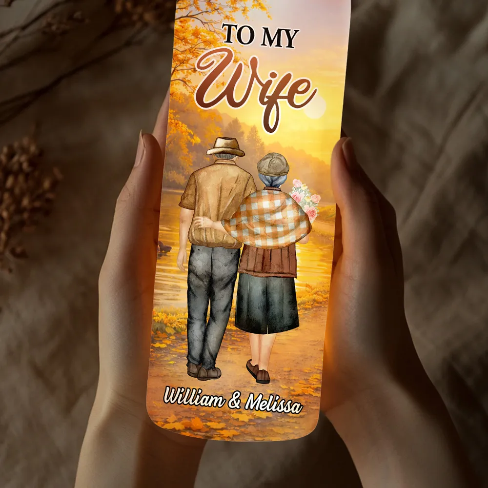 Personalized Bottle Lamp for Wife with I Wish I Could Love Quote, Cozy Warm Glow Night Light, Unique Romantic Gift - Image 7
