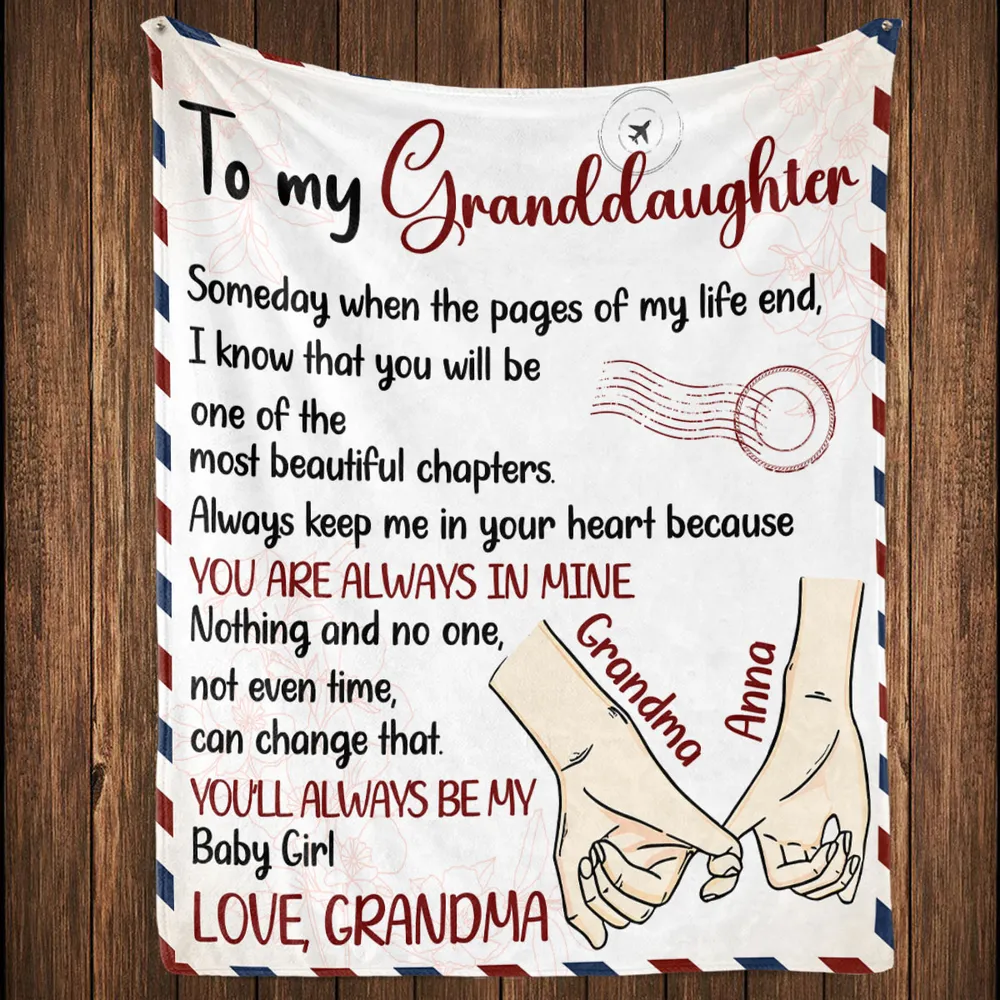 To My Daughter Fleece Blanket, Personalized Custom Throw With Heartfelt Message, Unique Gift From Mom - Image 6