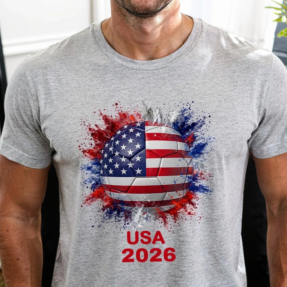 World Cup Country Flag Soccer Ball Splash Classic Tee, Fan Matchday Style, Unique Gift for Soccer Lovers - Image 2