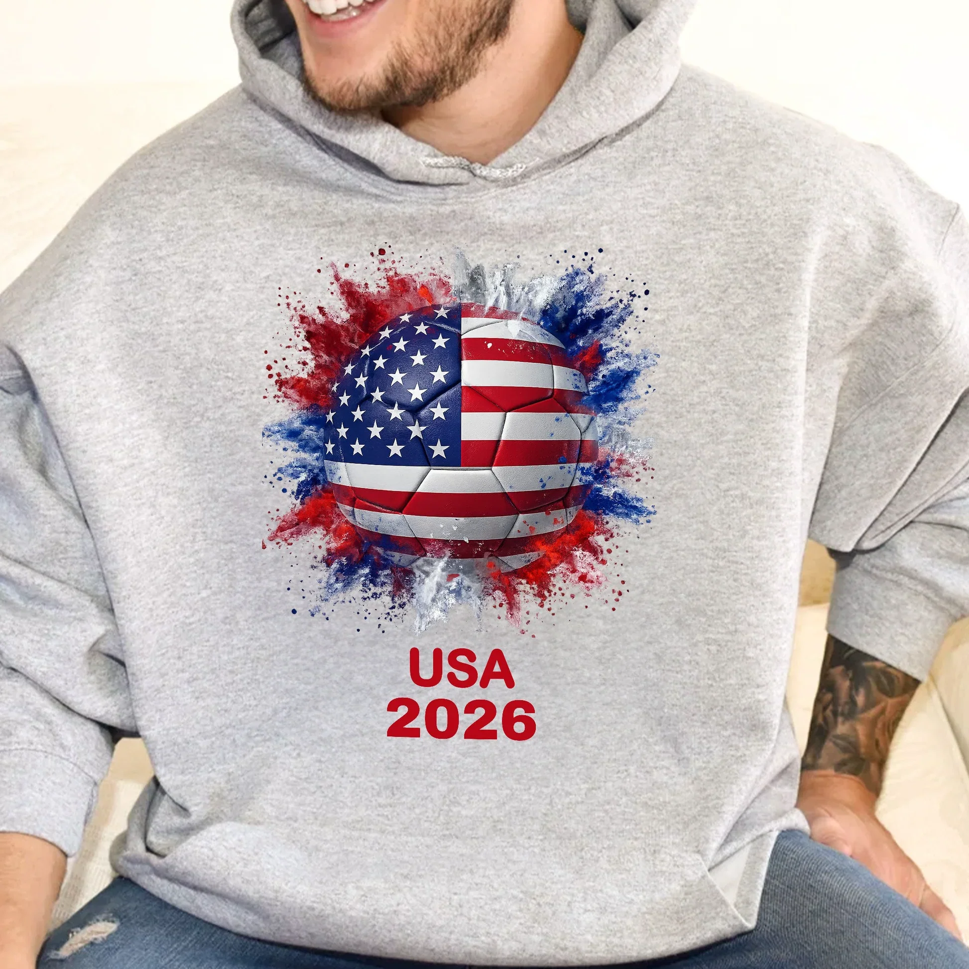 World Cup Country Flag Soccer Ball Splash Classic Tee, Fan Matchday Style, Unique Gift for Soccer Lovers - Image 6
