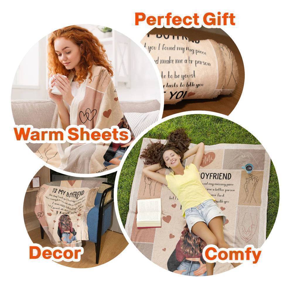 Forever Embrace - 'All Of My Lasts With You' Personalized Love Blanket - Ideal for Valentine's & Anniversaries - Image 7