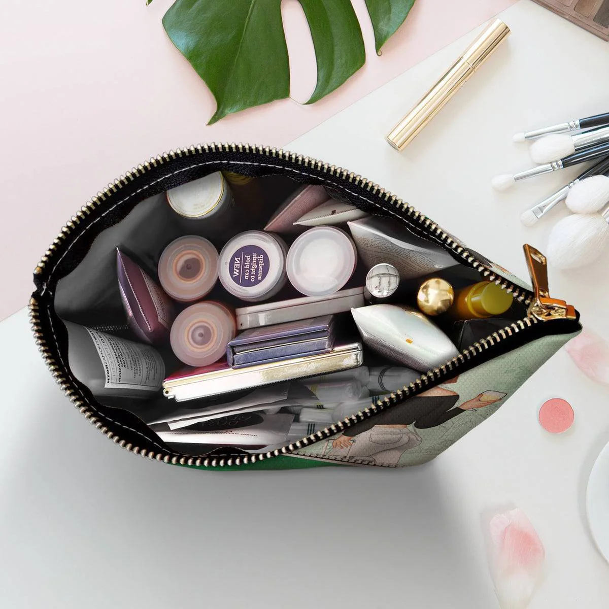 All My Travel Crap - Ultimate Gift For Traveling Lovers, Travelers, Women - Personalized Cosmetic Bag - Image 5