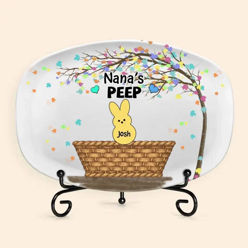 Nana's Favorites - Customized 'Peeps' Platter - The Perfect Surprise for Grandma & Family - Image 2
