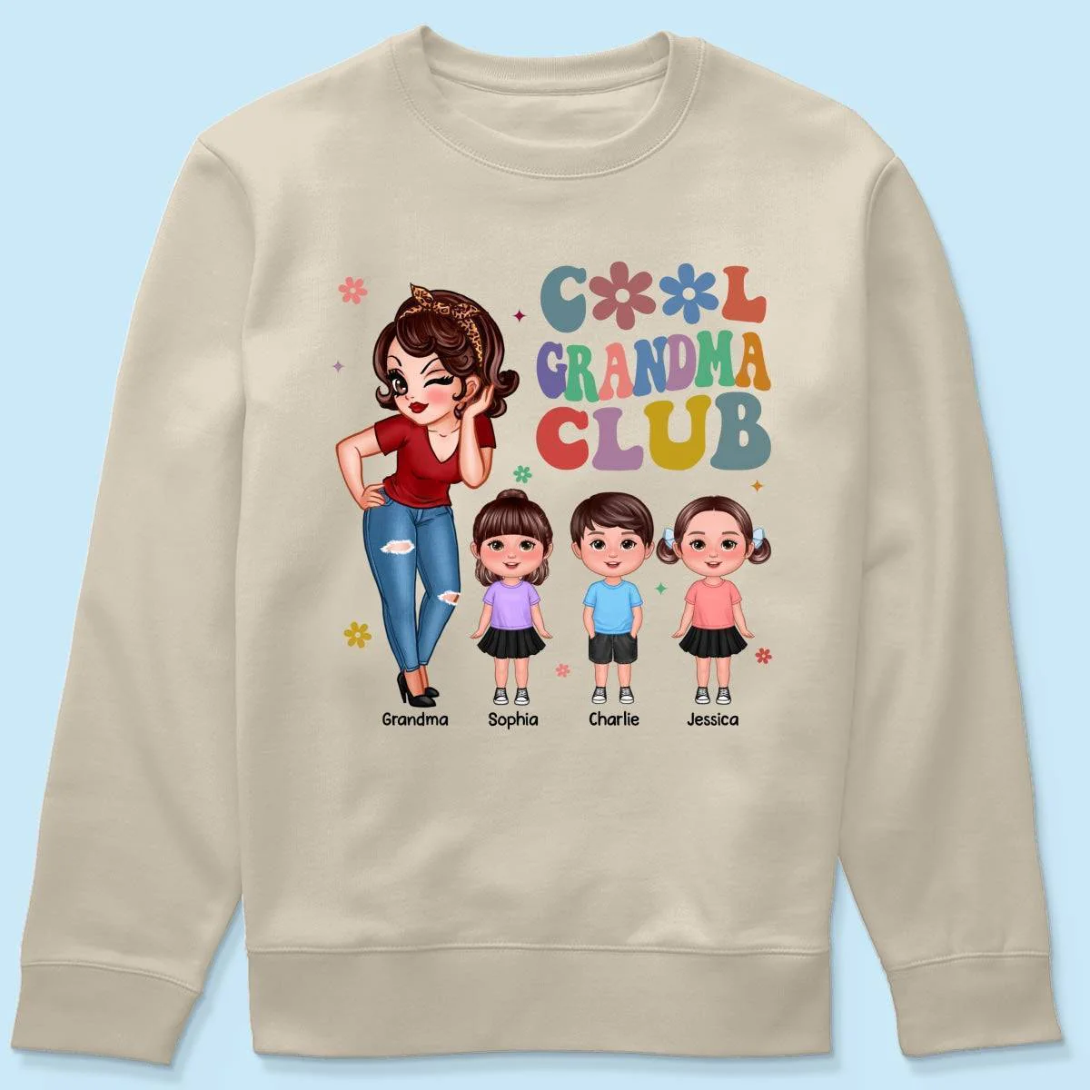 Exclusive 'Cool Grandma Club' Tee - Custom Chic Gift for the Trendsetting Grandma - Image 16