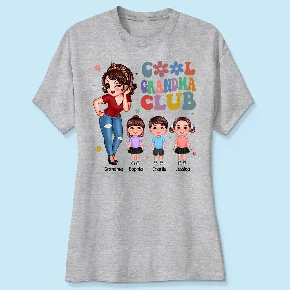 Exclusive 'Cool Grandma Club' Tee - Custom Chic Gift for the Trendsetting Grandma - Image 4