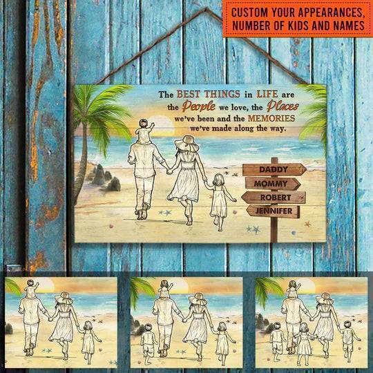Personalized Family Beach Poster - Celebrate Love, Places, and Memories - Image 3
