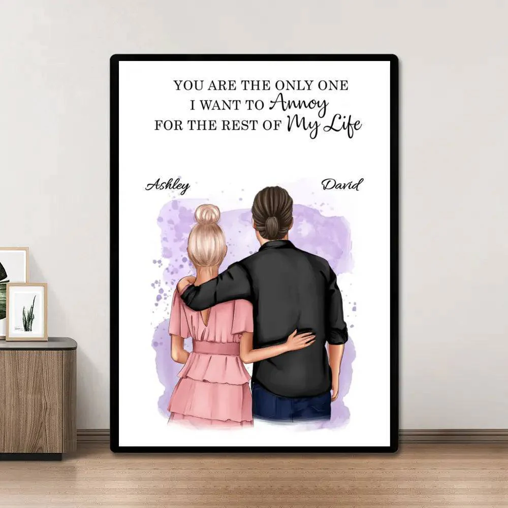 United in Love - 'You & Me, We Got This' Personalized Poster or Canvas for Couples - Image 4