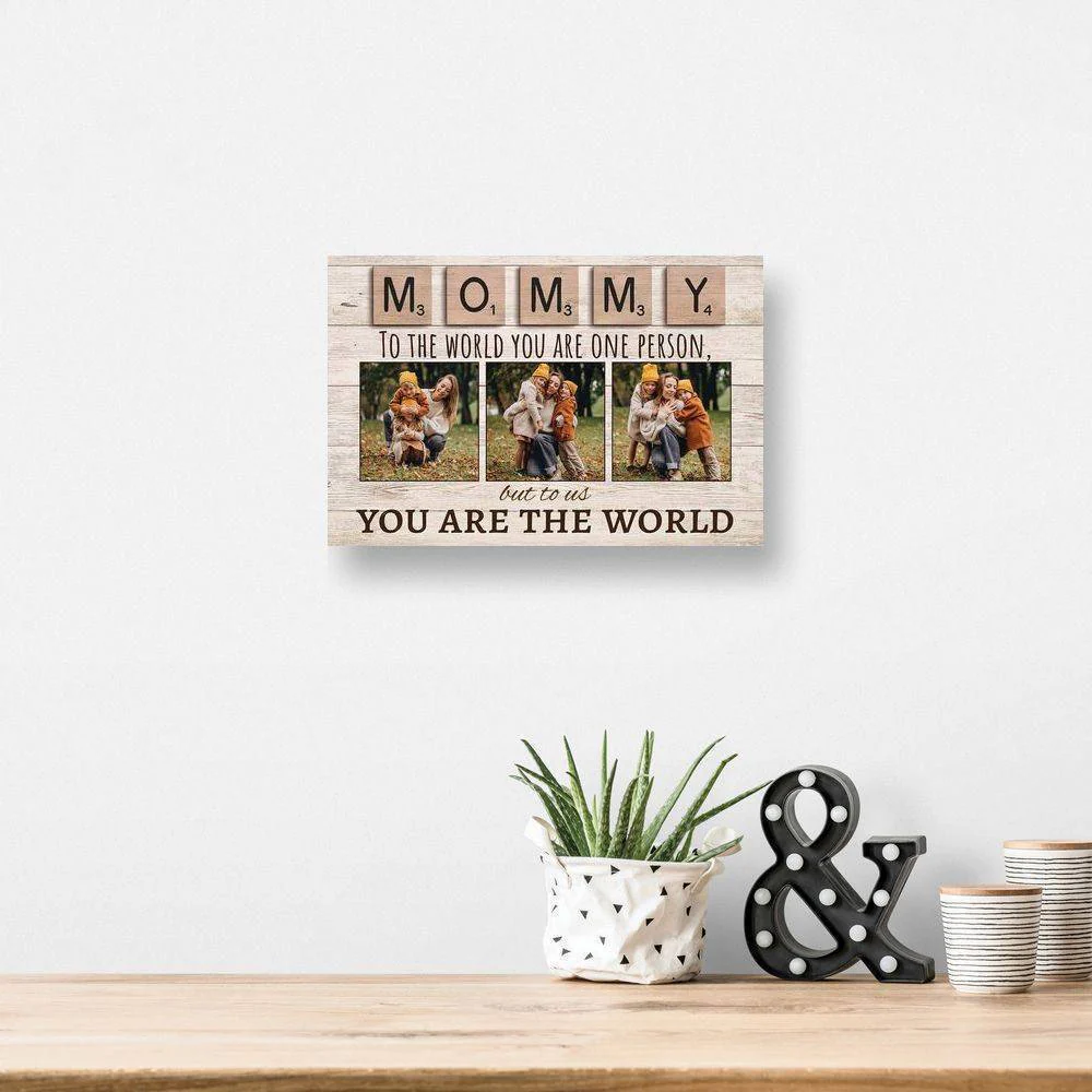 Cherished Moments with Mom - Personalized Canvas for the Heartfelt Home - Image 2