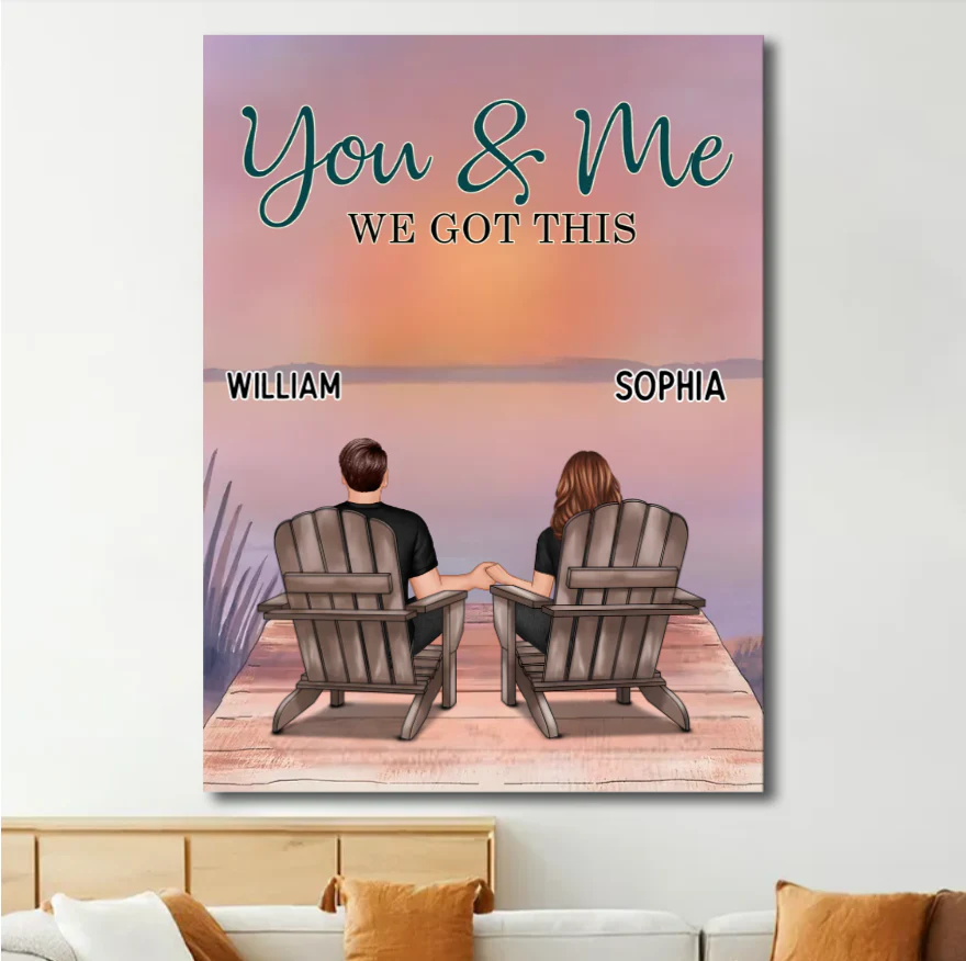 My Missing Piece - Custom Couple Beach Design Wooden, Acrylic or LED Plaque - Unique Gift - Image 11