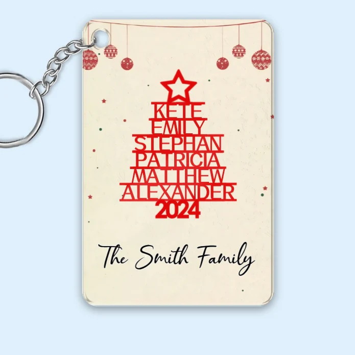 We Are Family - Personalized Christmas 2024 Poster - Custom Family Names Gift - Image 2
