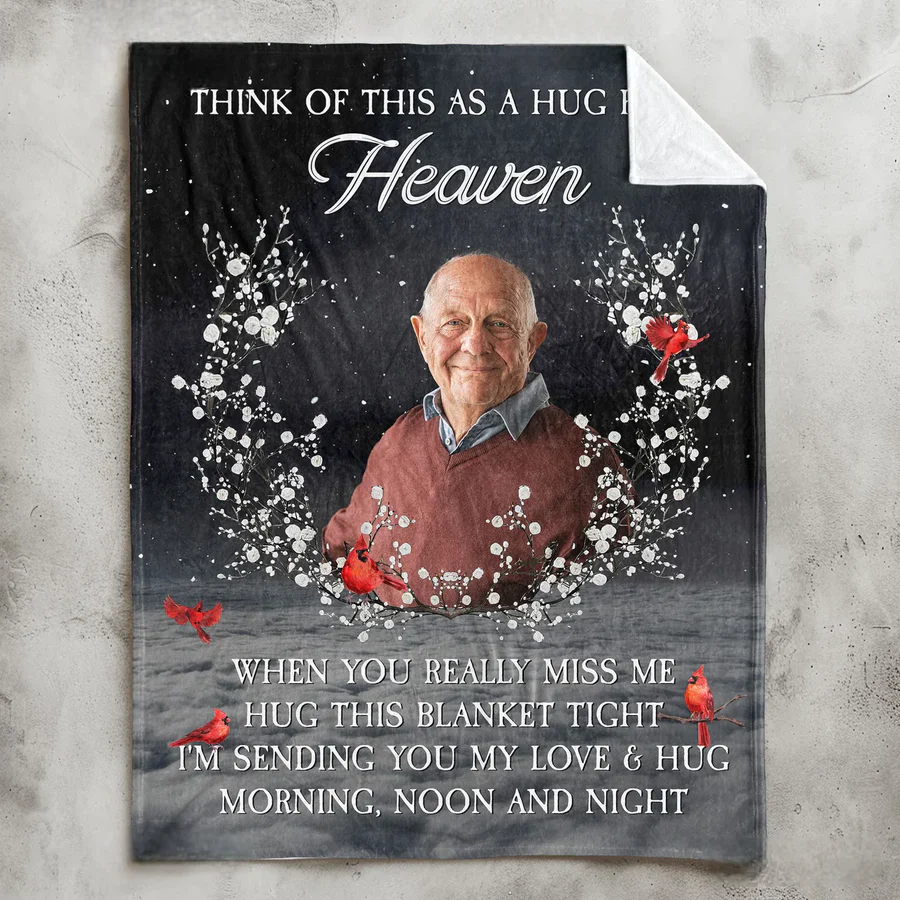 Personalized Memorial Blanket, Plaque, Keychain, Ornament, Sign – Custom Gift to Remember Loved Ones - Image 2
