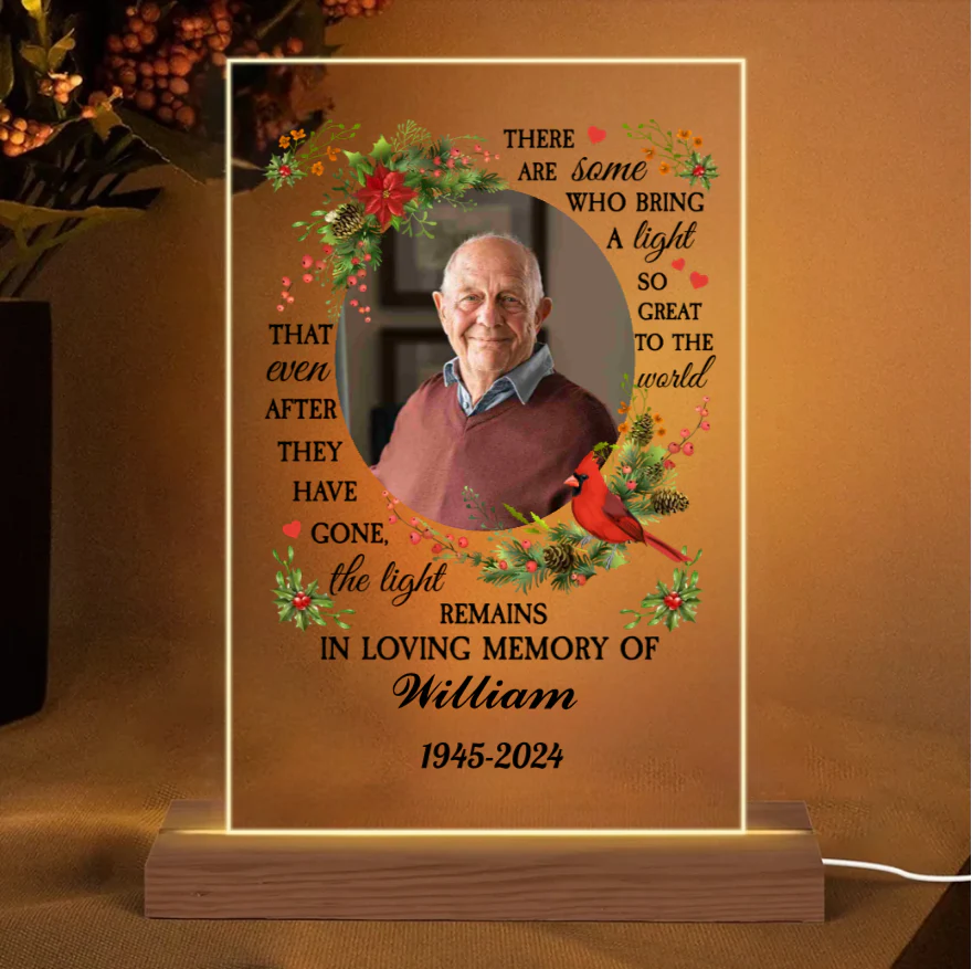 Personalized Flameless LED Candle, Plaque, Keychain, Ornament, Sign – Memorial Gift to Honor Loved Ones - Image 4
