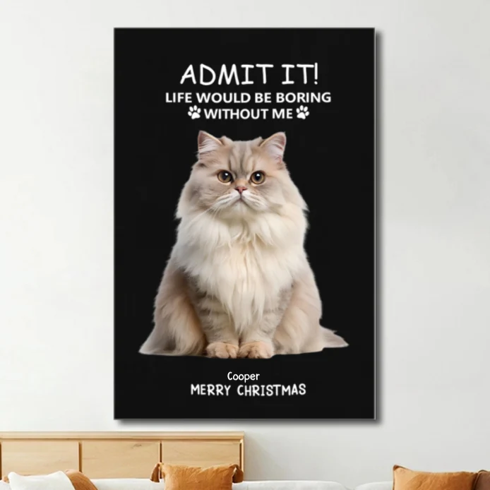 Personalized Christmas Glass Cup - Funny Pet - Themed Gift Cup - Image 7
