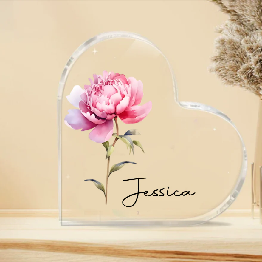 Personalized Floral Whiskey Glass, Custom Daisy Design with Name - Perfect Gift for Her - Image 6