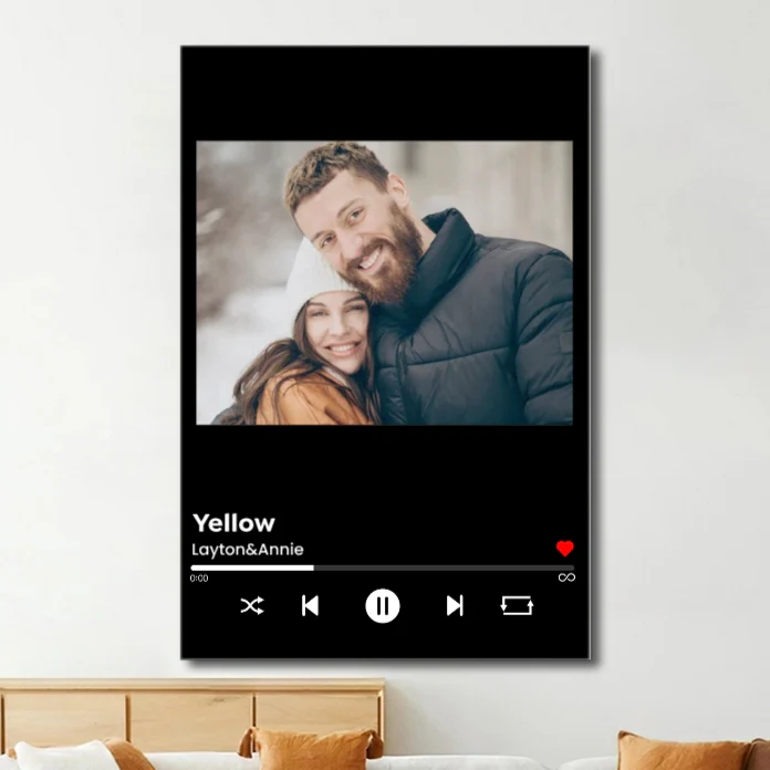 Personalized Music Playlist Blanket - Perfect Romantic Gift for Couples - Image 3