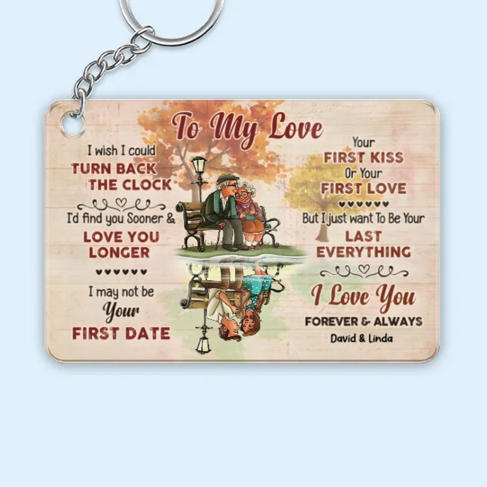 "To My Love" Personalized Romantic Poster – A Timeless Gift to Celebrate Love and Cherished Moments - Image 3