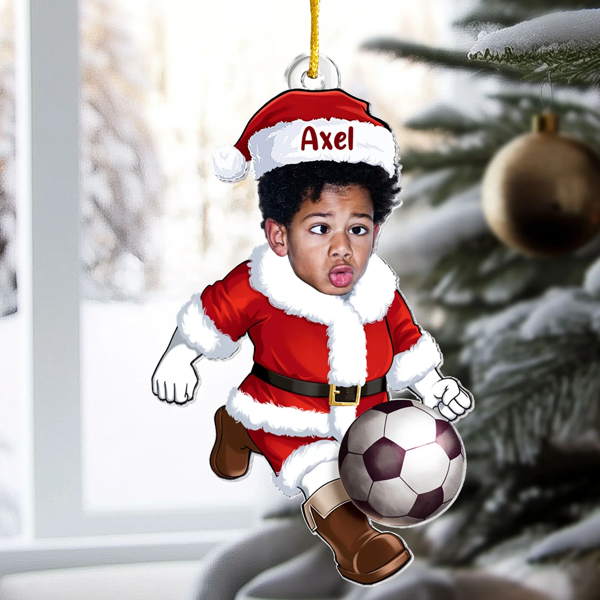 Funny Personalized Christmas Ornament – Perfect Gift for Quirky Kids and Grandkids, Celebrate Holiday Cheer - Image 8