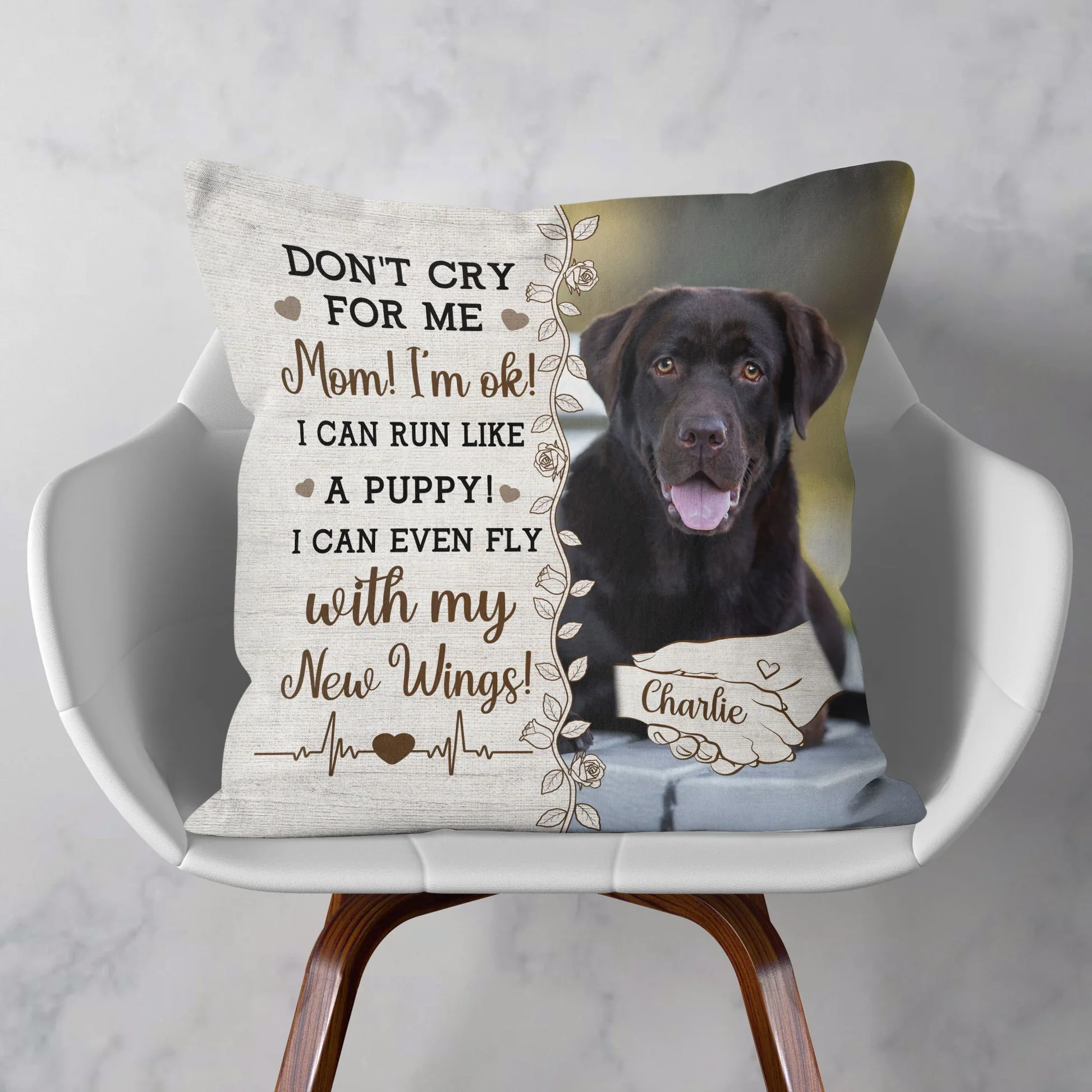 Personalized Christmas Pillow for Dog Lovers – Perfect Holiday Gift to Celebrate Your Furry Friend - Image 7