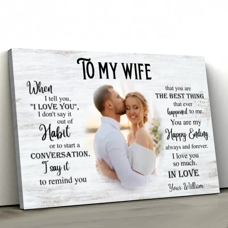 Personalized Valentine’s Day Poster for Couples - A Deep Love Confession - Image 5