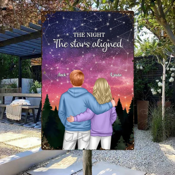 Under the Stars Personalized Couple Poster - A Unique Gift for Valentine’s Day & Anniversaries - Image 10