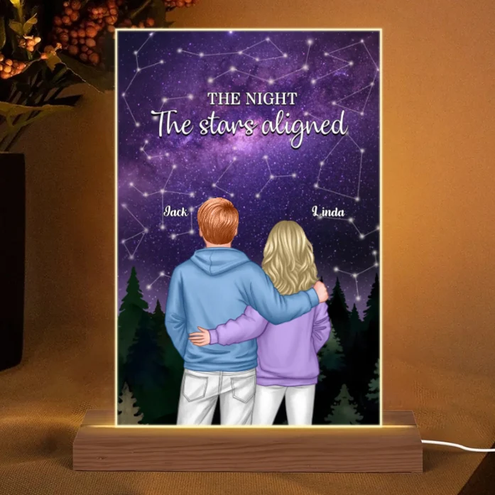 Under the Stars Personalized Couple Poster - A Unique Gift for Valentine’s Day & Anniversaries - Image 8