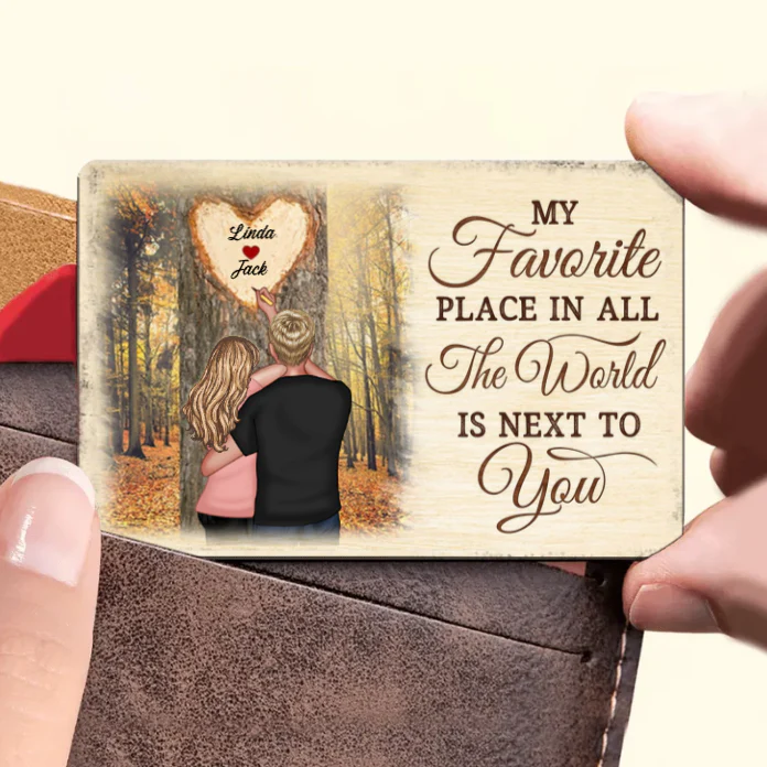 My World Is Complete With You - Romantic Personalized Couple Poster Gift for Him or Her - Image 9