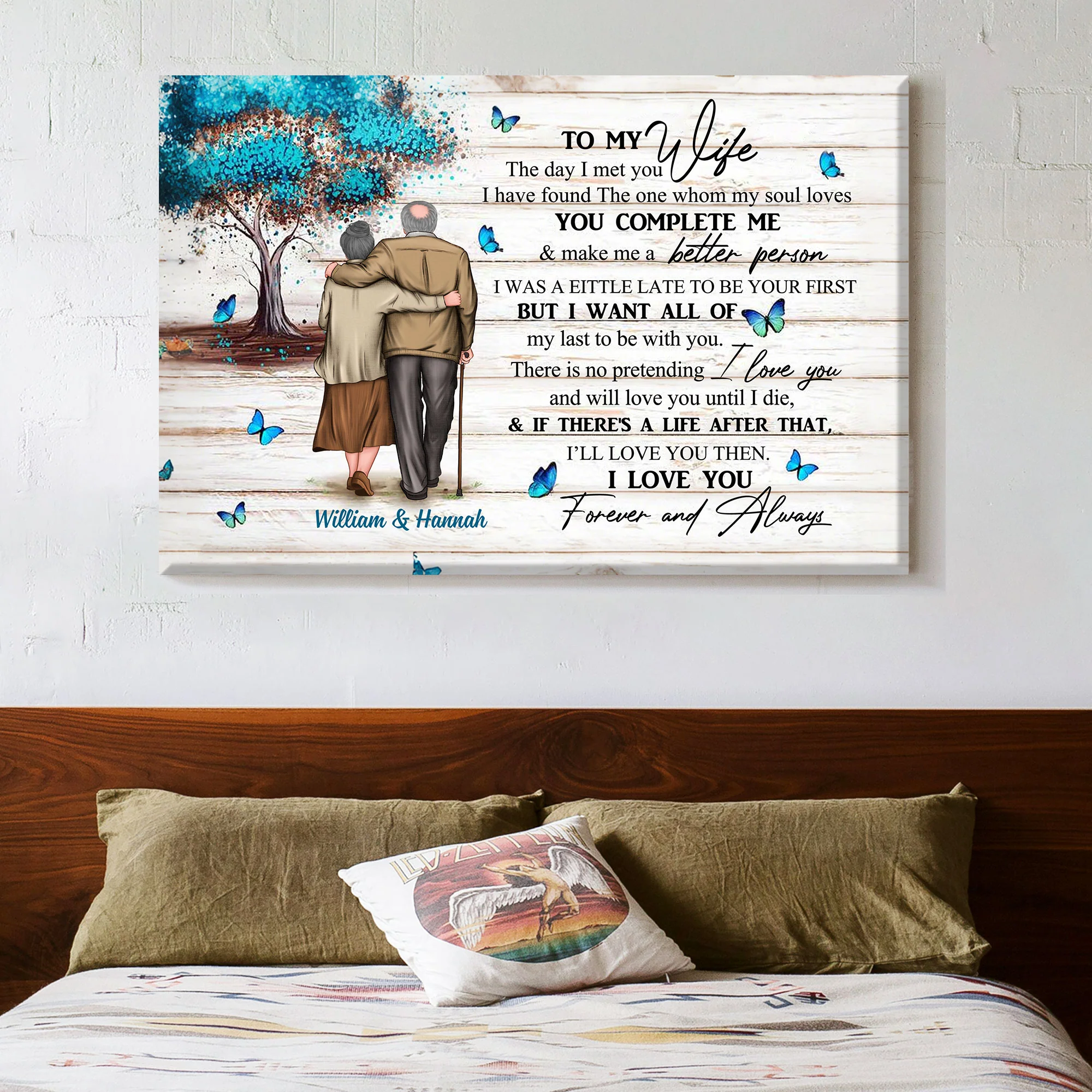 Exclusive Husband & Wife Keepsake Poster - Cherishing Moments of Love - Image 3