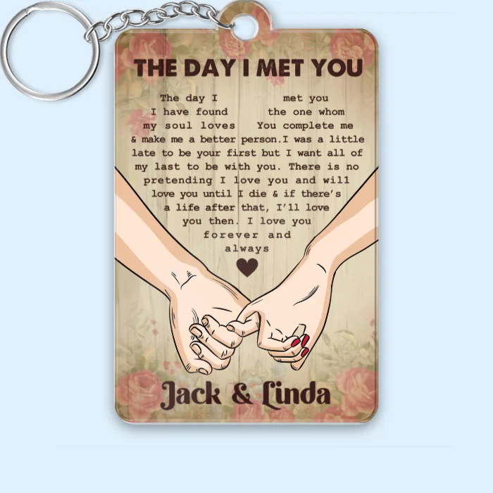 Couple Holding Hands Custom Vertical Poster – "Forever Love" Perfect Romantic Holiday Gift - Image 8