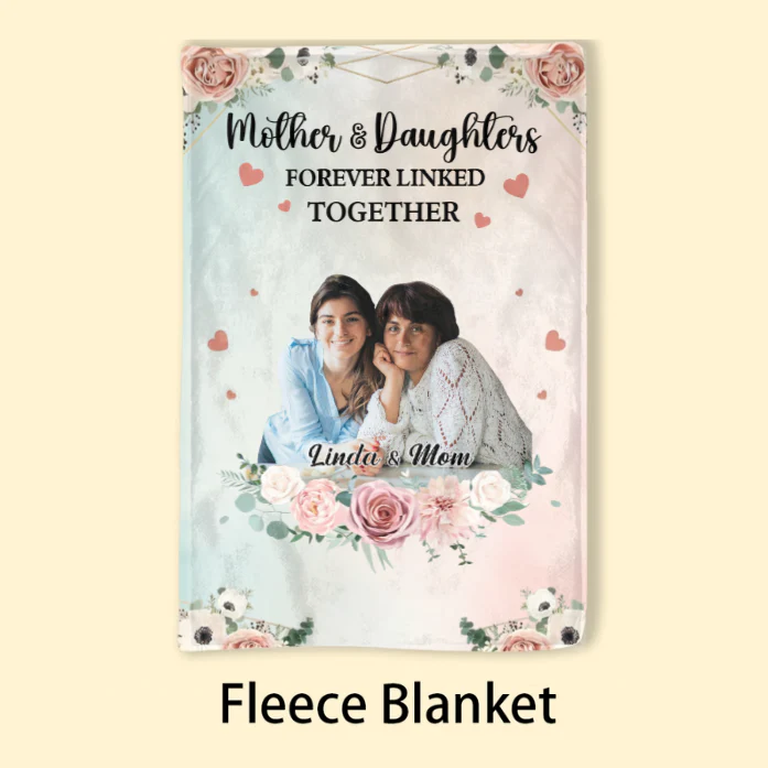 The Love Between Mother and Daughter Is Forever - Personalized Acrylic Plaque - Image 8