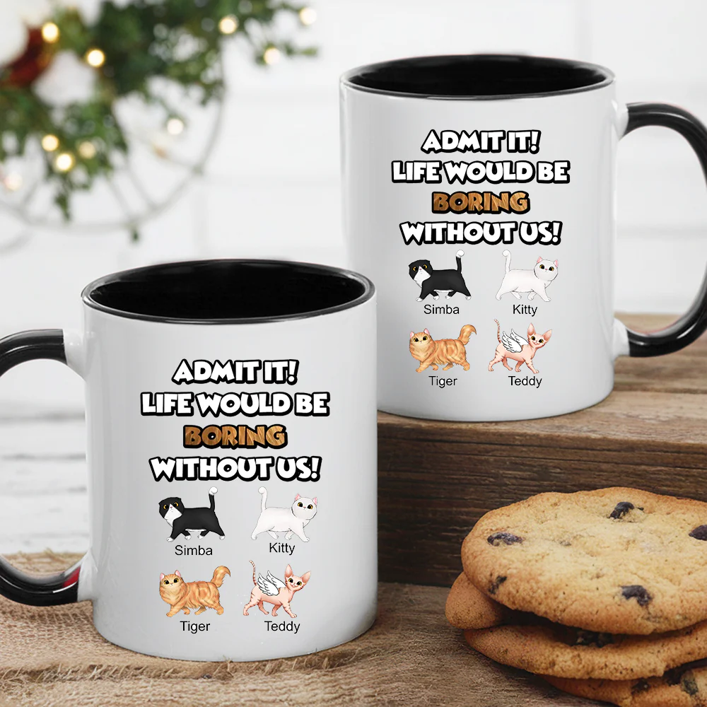 Special Custom Mug for Pet Lovers - Two-Tone Ceramic Mug for Daily Use and Gifting - Image 3